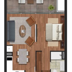 Departamentos Amoblados en Santiago