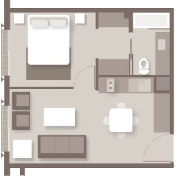 Departamentos Amoblados en Santiago