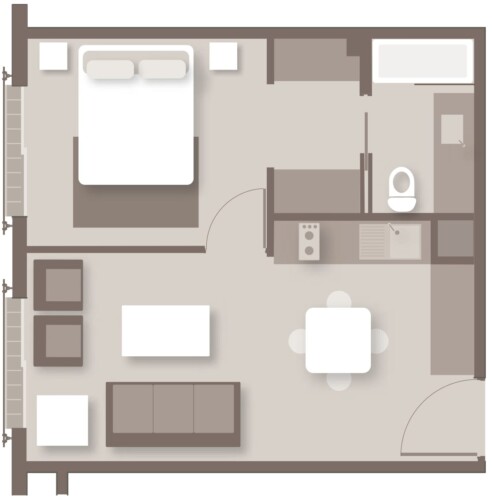 Departamentos amoblados